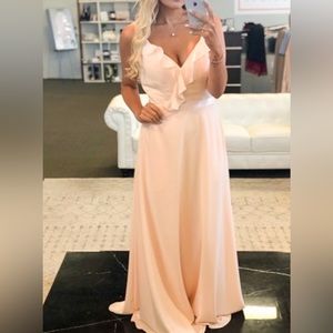 ASHLEY & JUSTIN BRIDESMAID DRESSES— Petal Pink